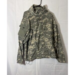 Gen 3 ACU Camo Soft Shell Cold Weather Jacket NSN 8415-01-538-6813 Medium R
